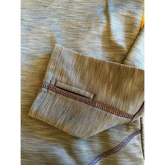 Ascend Teal Pro-Knit Funnel Cowl Neck Winter Sweatshirt Large - Picture 9 of 9